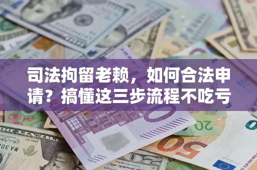 武汉司法拘留老赖，如何合法申请？搞懂这三步流程不吃亏！