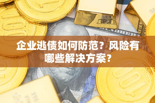 武汉企业逃债如何防范？风险有哪些解决方案？
