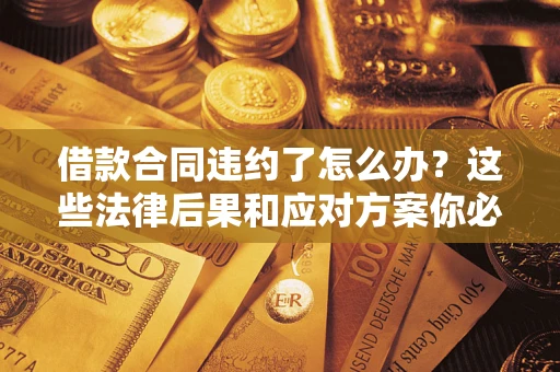 武汉借款合同违约了怎么办？这些法律后果和应对方案你必须知道