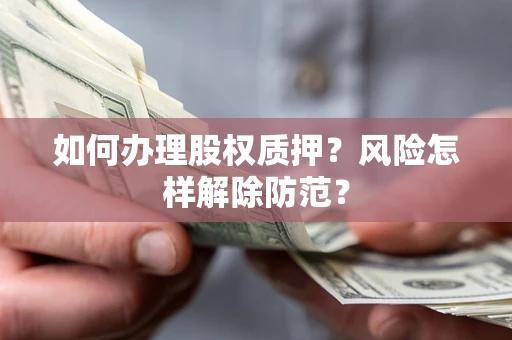 武汉如何办理股权质押？风险怎样解除防范？