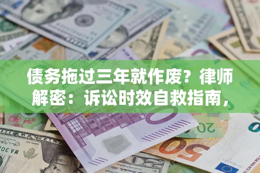 武汉债务拖过三年就作废?律师解密:诉讼时效自救指南,过期也能追回欠款 武汉债务拖过三年就作废?律师解密:诉讼时效自救指南,过期也能追回欠款
