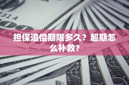 武汉担保追偿期限多久？超期怎么补救？